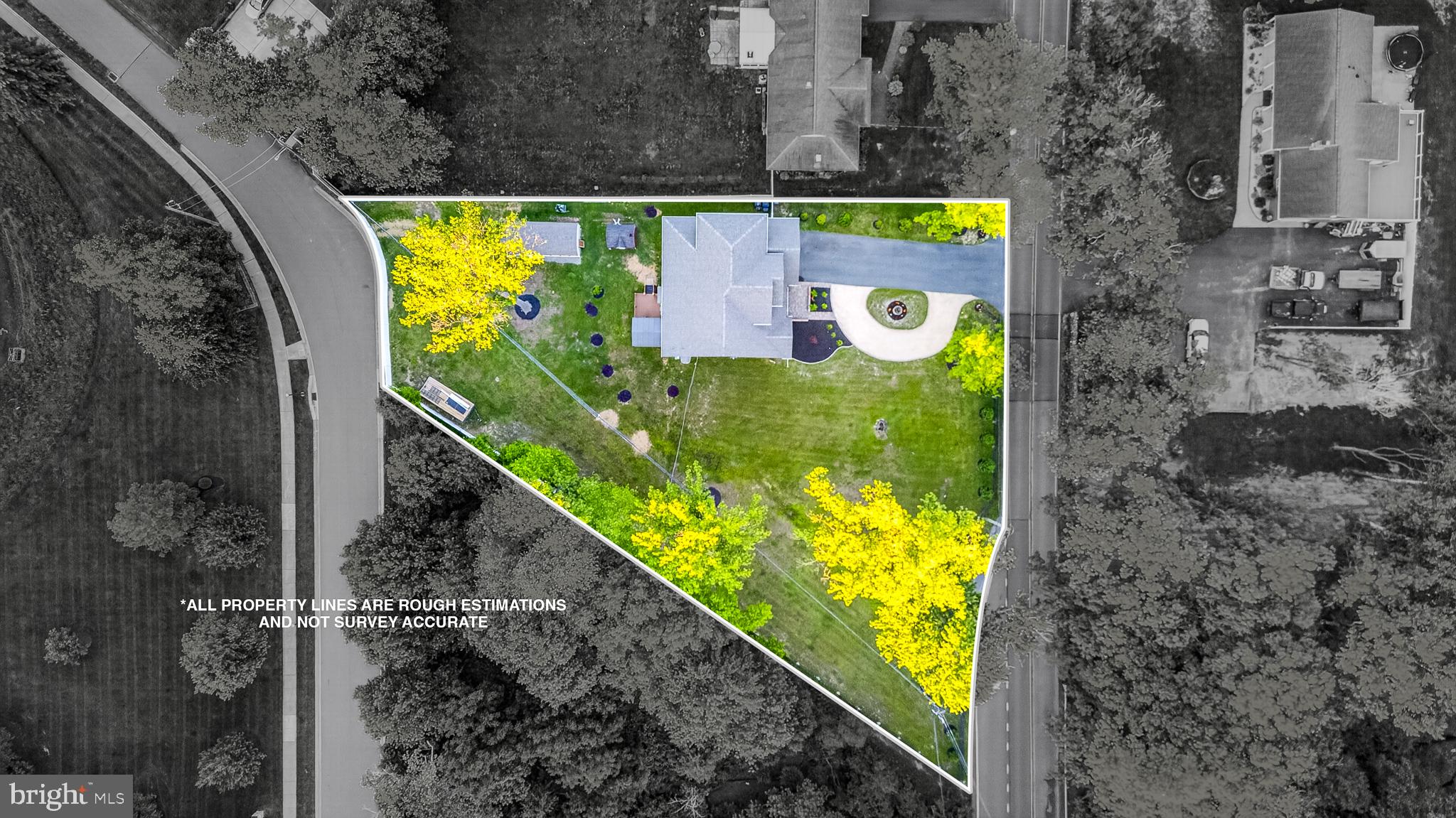 2623 Pike Creek Road Wilmington, DE 19808 - Photo 45 of 66 Spacious lot with vibrant greenery.