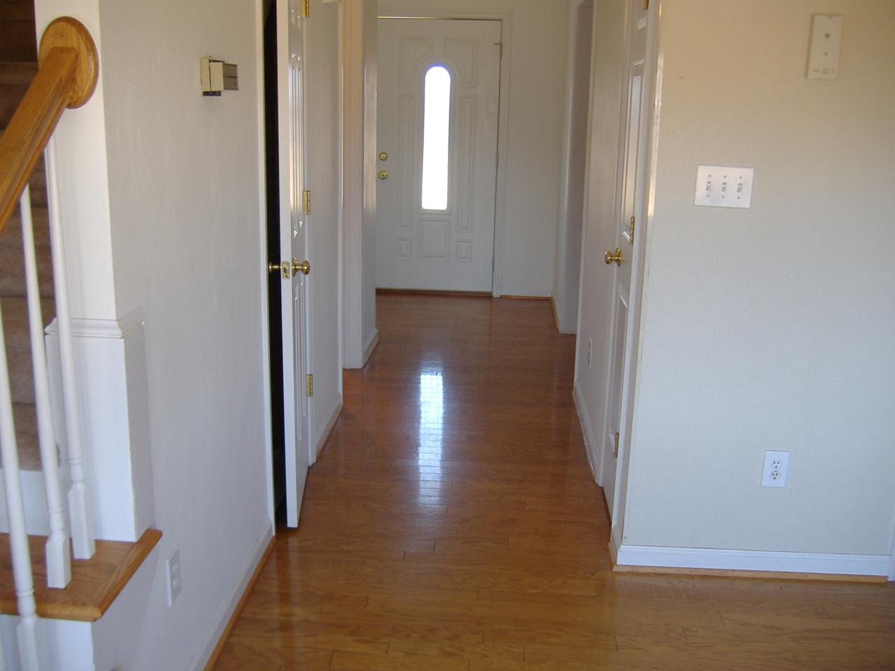 1420 Mill Iron Road Goodview, VA 24095 - Photo 25 of 26 a view of a hallway with wooden floor