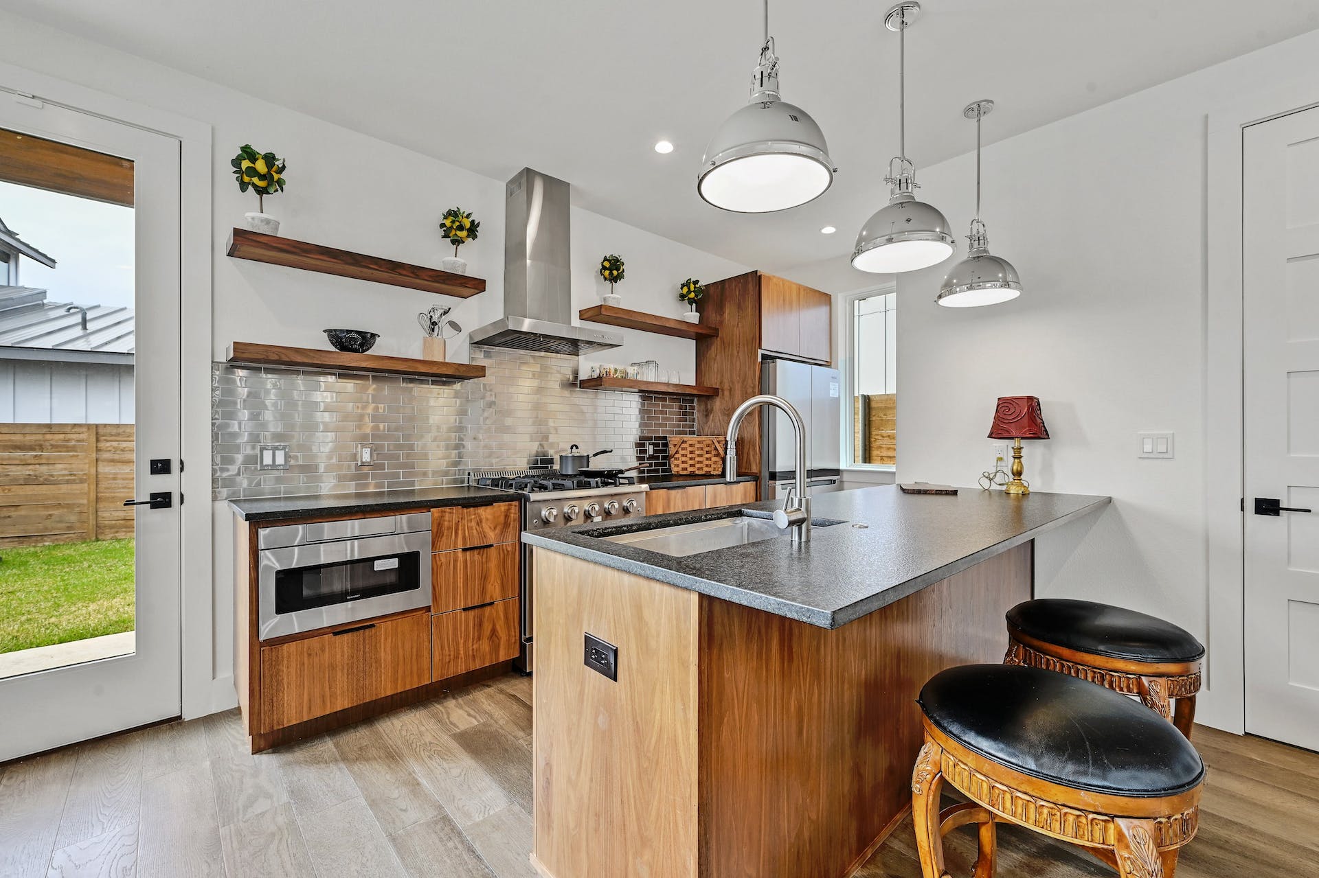 201 Tillery Square, Unit 2 Austin, TX 78702 - Photo 8 of 20 Large kitchen island with room for barstools