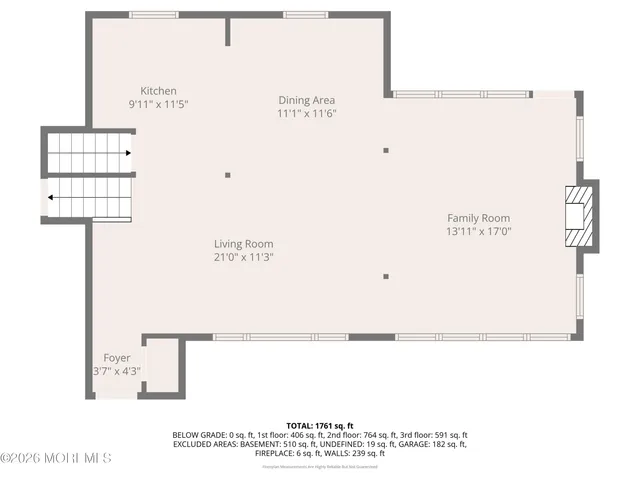 a picture of a room with furniture and refrigerator