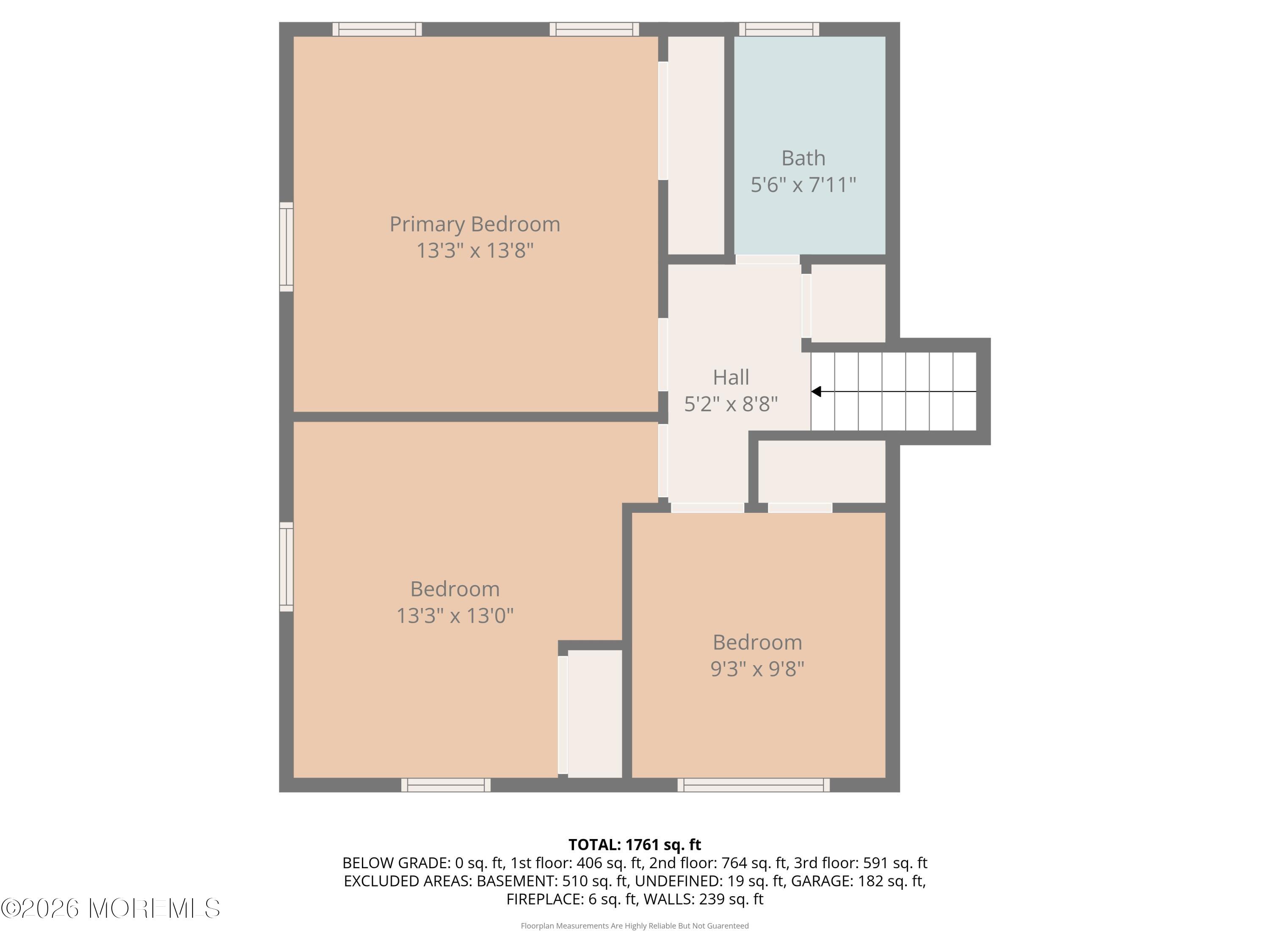 81 Dutch Lane Road Colts Neck, NJ 07722 - Photo 45 of 47 Floorplan 3rd Floor