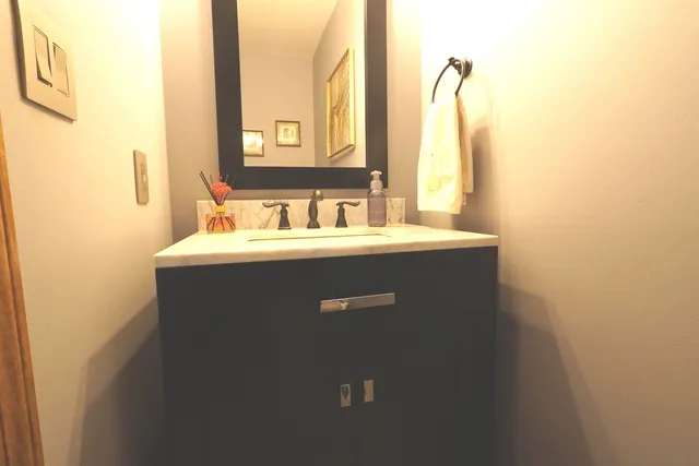 a view of a chairs and tables in the patio