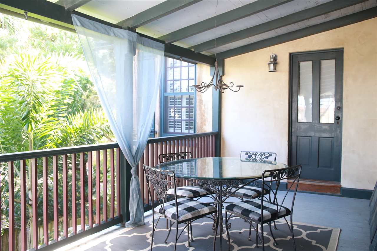 15 Bridge Street St. Augustine, FL 32084 - Photo 36 of 49 a view of an outdoor seating