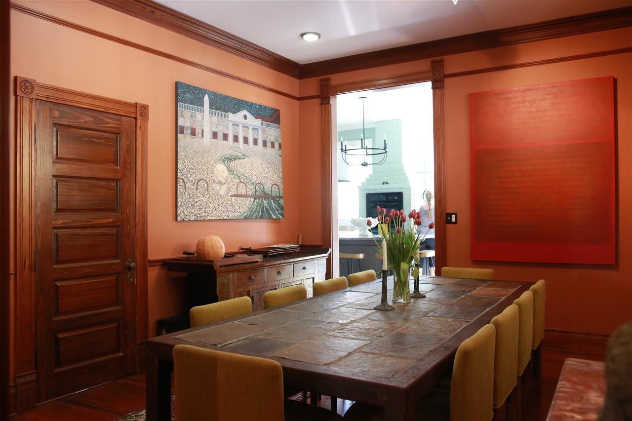 15 Bridge Street St. Augustine, FL 32084 - Photo 9 of 49 a view of a kitchen area with furniture and wooden floor