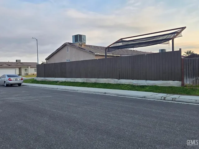 a car parked on the side of the road