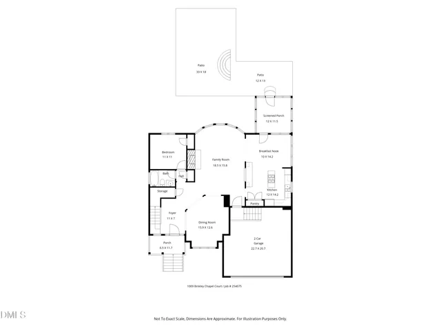 $800,000 | 1009 Binkley Chapel Court, Wake Forest, NC 27587