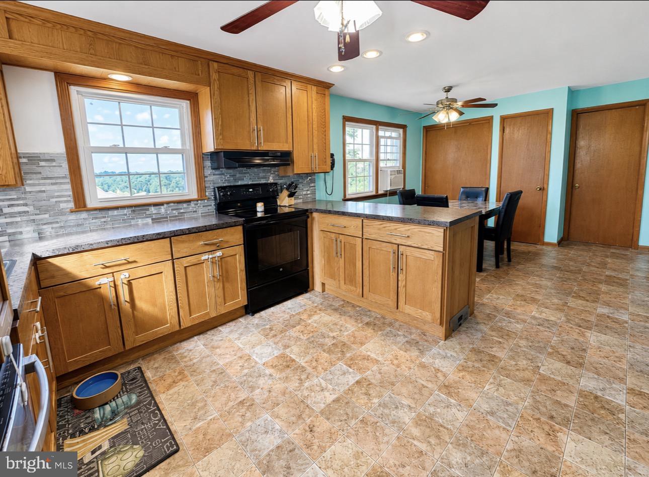 487 Prospect Road Manheim, PA 17545 - Photo 4 of 24 a kitchen with stainless steel appliances granite countertop a stove a sink and a microwave
