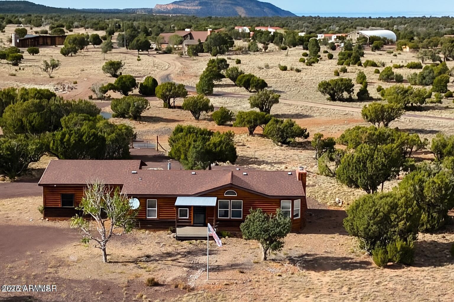 280 County Road Snowflake, AZ 85937 - Photo 3 of 45 an aerial view of a house