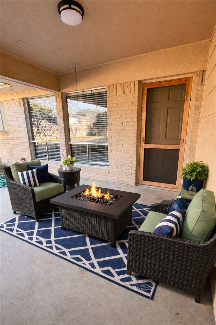 702 Matous Drive Bryan, TX 77802 - Photo 24 of 28 Back Patio Virtually Staged