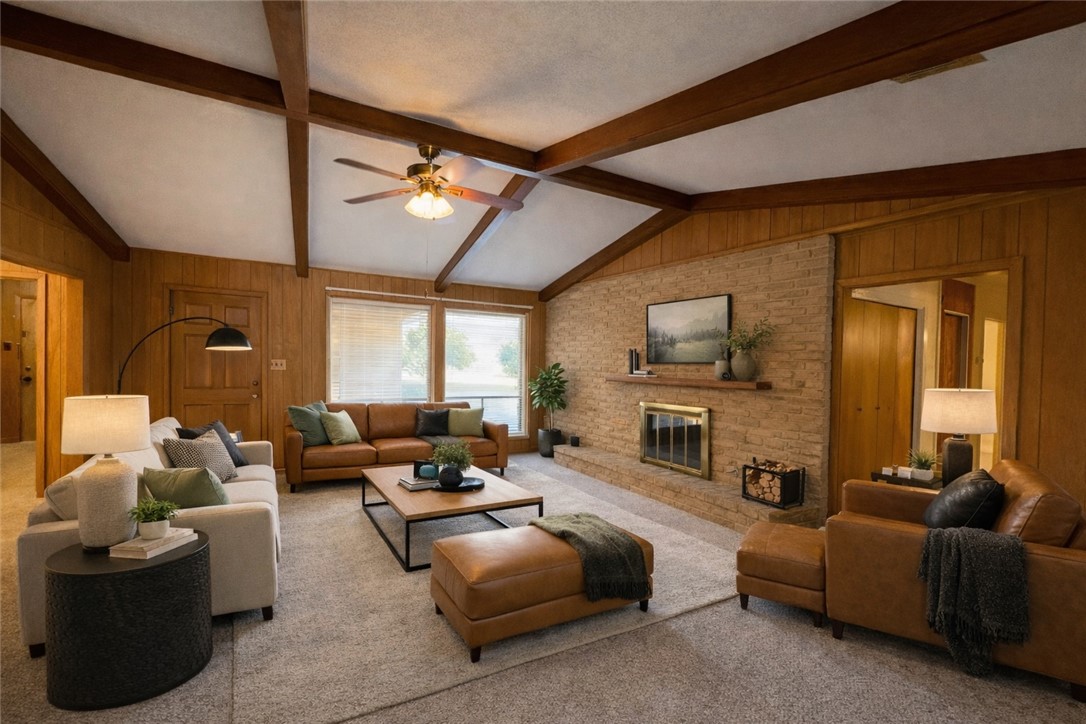 702 Matous Drive Bryan, TX 77802 - Photo 4 of 28 Living Room - Virtually Staged