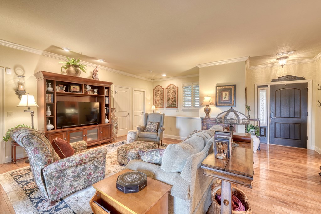 197 Eagles View Road Hayesville, NC 28904 - Photo 8 of 53 a living room with furniture and a flat screen tv