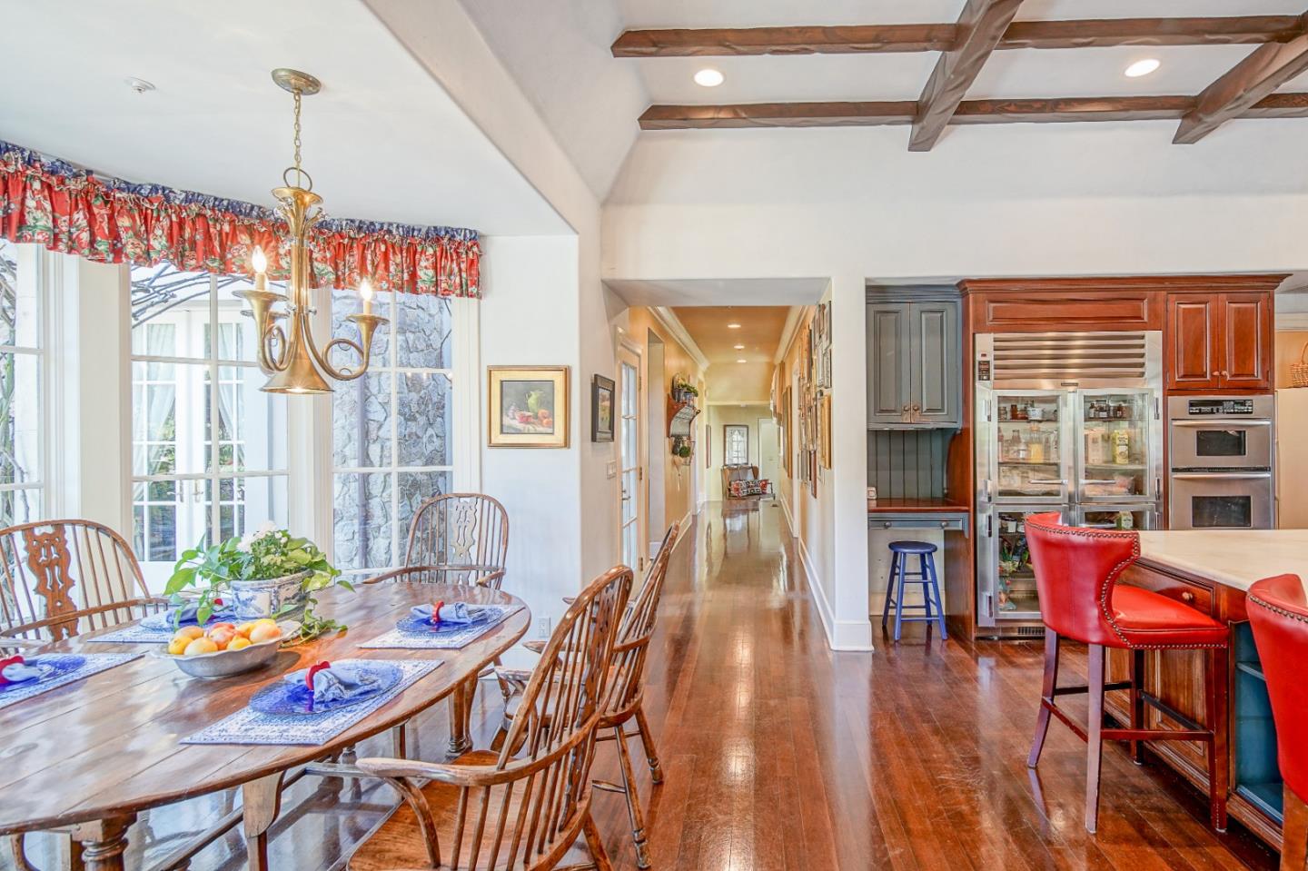 12 Ring Lane Carmel Valley, CA 93924 - Photo 18 of 73 a dining room with furniture window and wooden floor