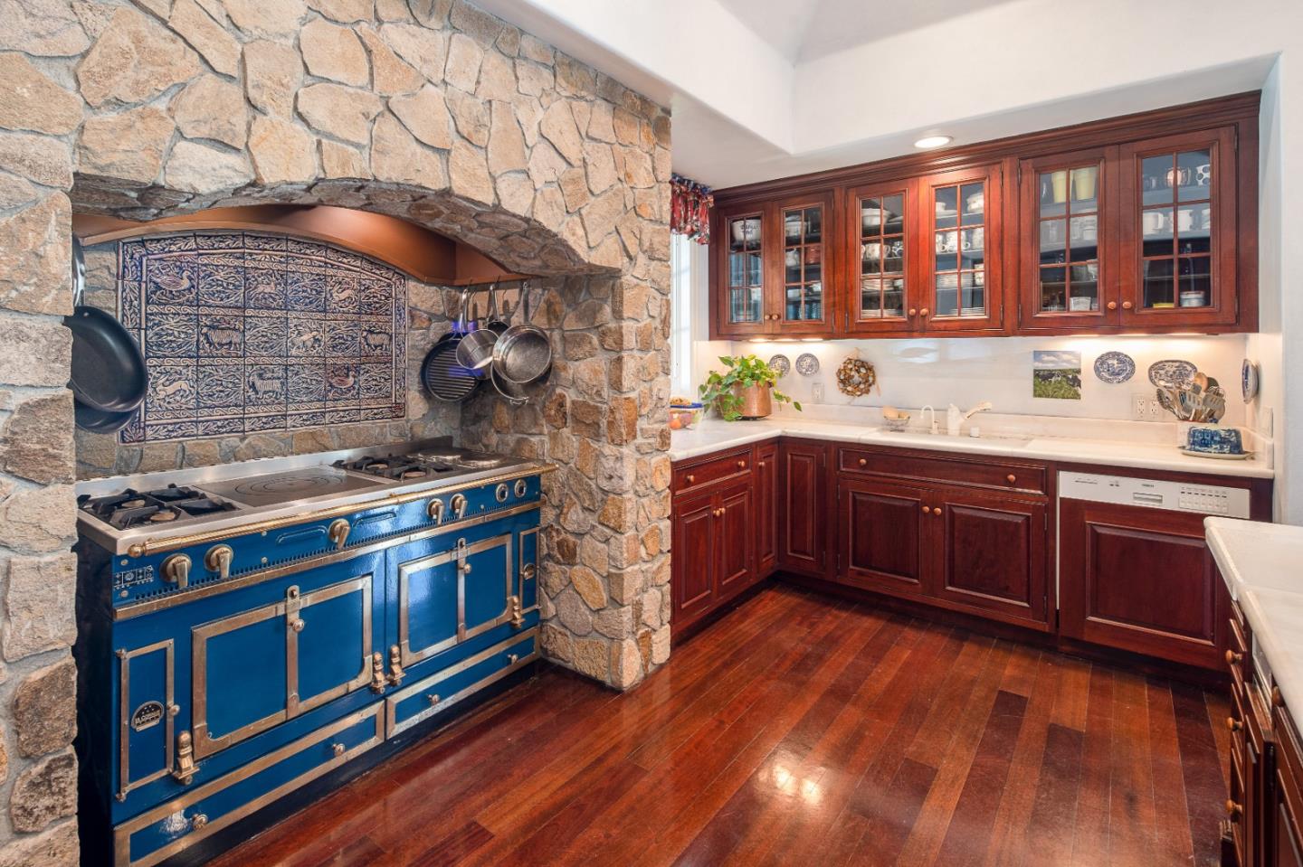 12 Ring Lane Carmel Valley, CA 93924 - Photo 19 of 73 a kitchen with stainless steel appliances granite countertop a stove and a sink