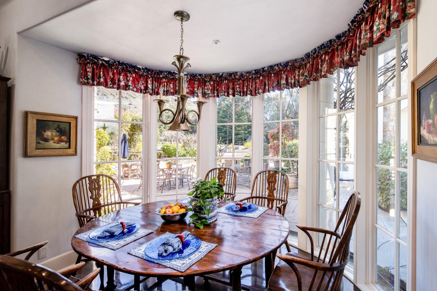 12 Ring Lane Carmel Valley, CA 93924 - Photo 26 of 73 a view of a dining room with furniture window and wooden floor
