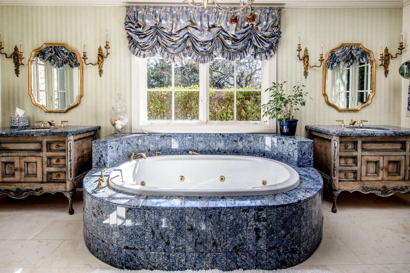 12 Ring Lane Carmel Valley, CA 93924 - Photo 38 of 73 a view of a bath tub sitting in a bathroom