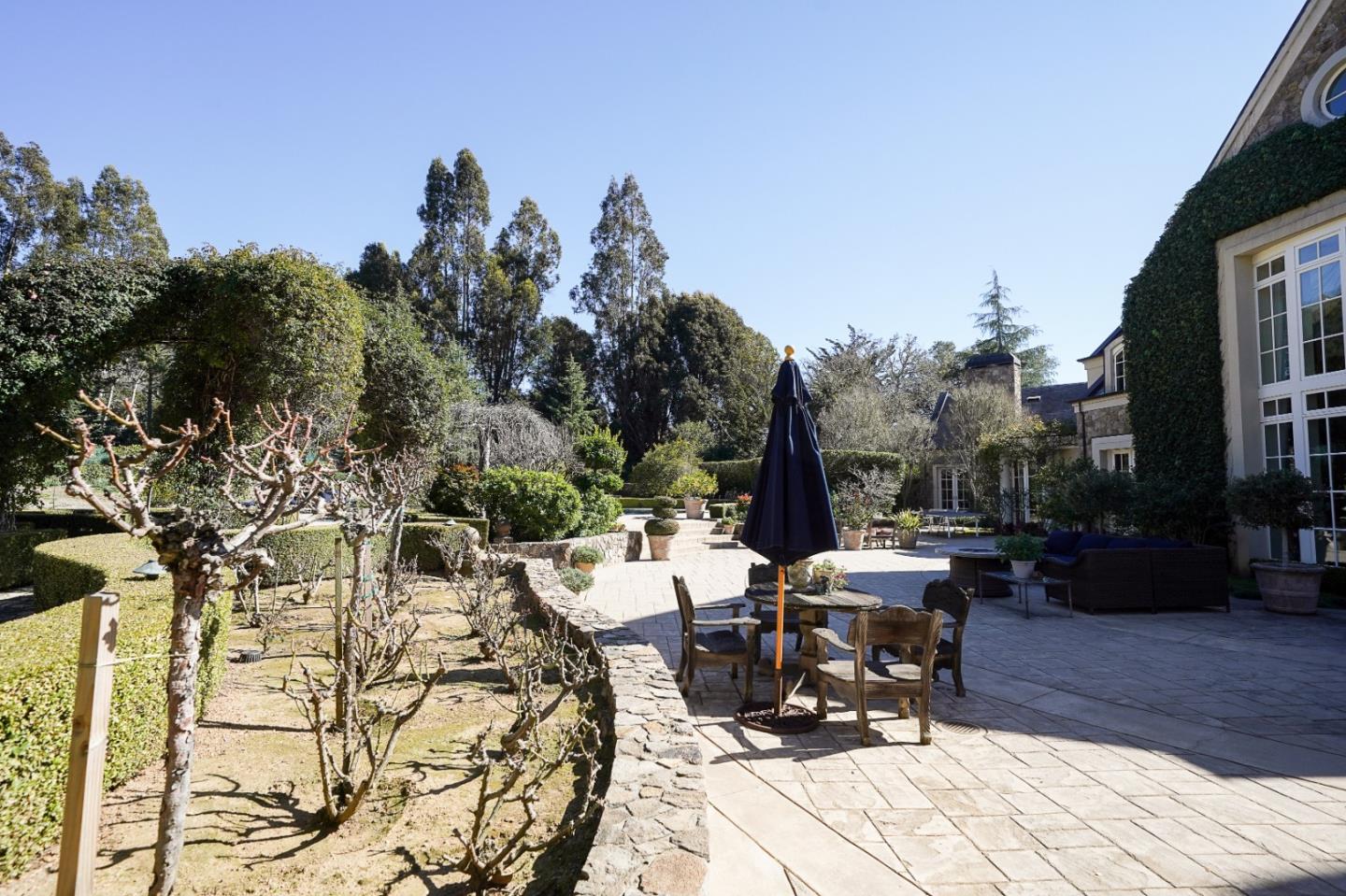 12 Ring Lane Carmel Valley, CA 93924 - Photo 71 of 73 a view of a tables and chairs on the roof deck