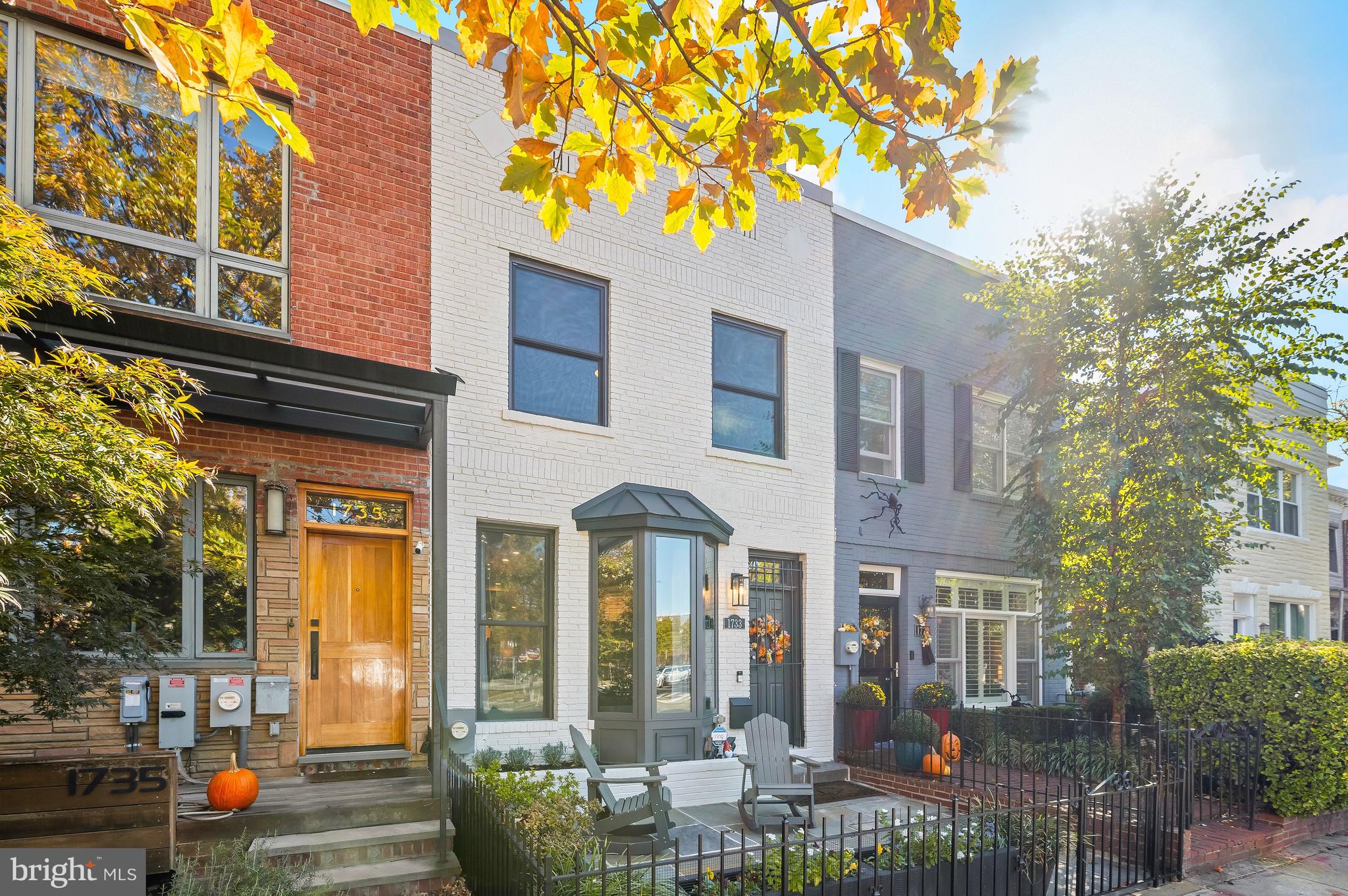 1733 11th Street Northwest Washington, DC 20001 - Photo 2 of 21 a front view of a building with seating space