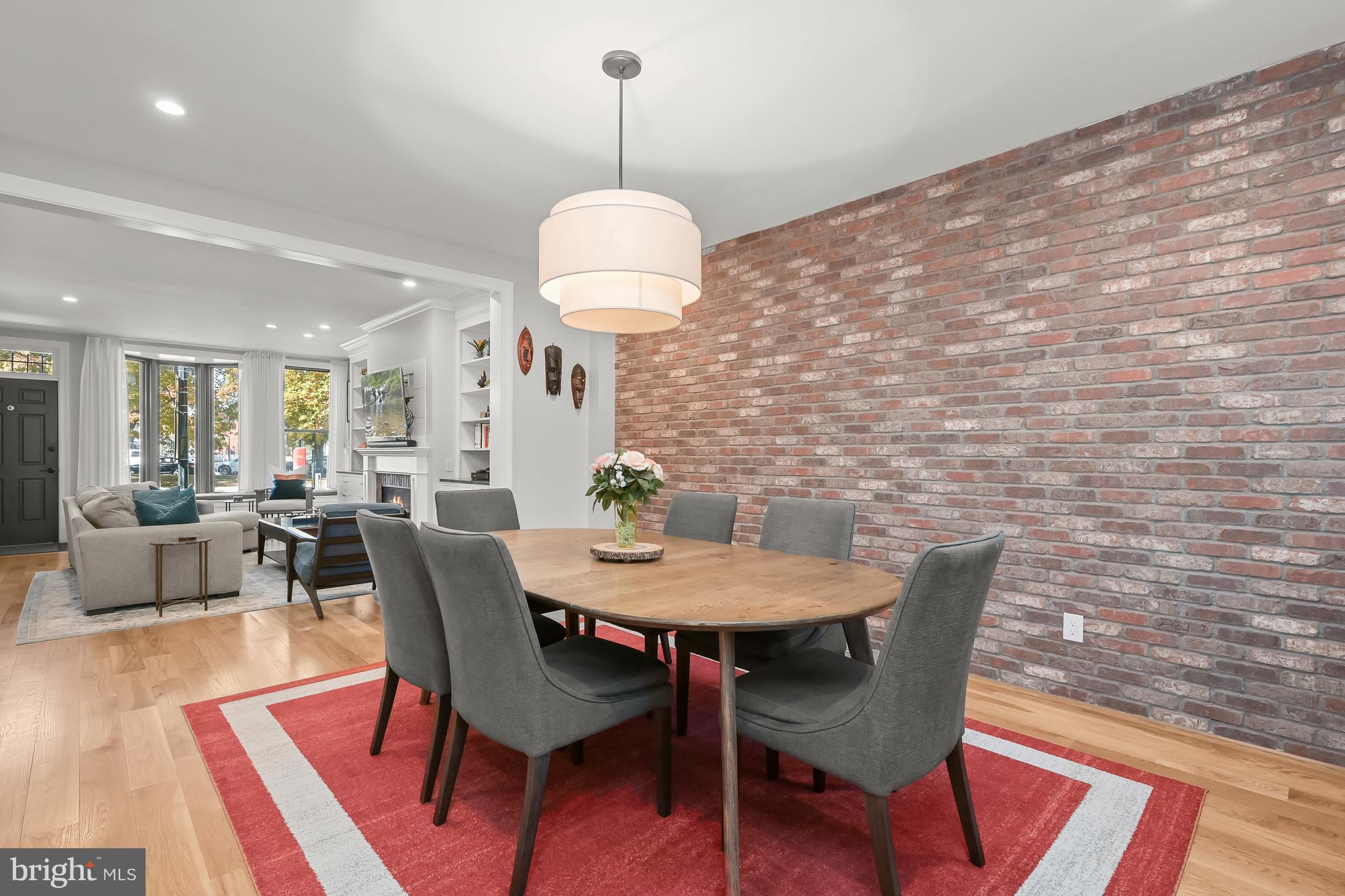 1733 11th Street Northwest Washington, DC 20001 - Photo 6 of 21 a view of a dining room with furniture