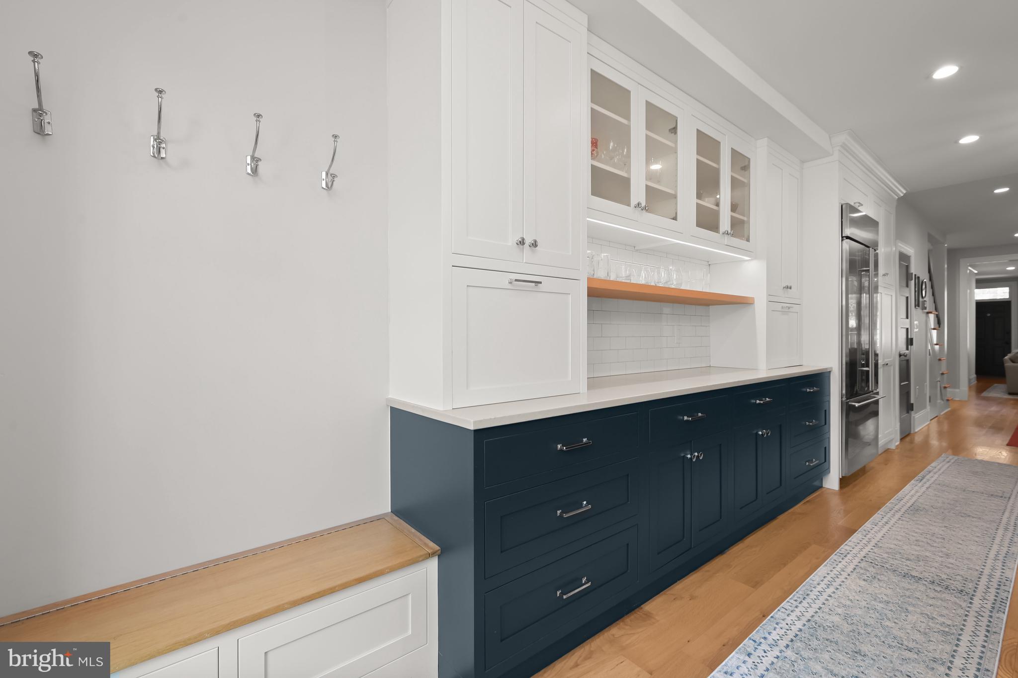 1733 11th Street Northwest Washington, DC 20001 - Photo 9 of 21 a kitchen with a sink and cabinets