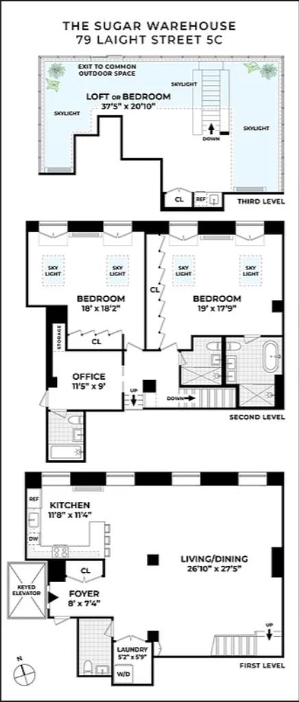 79 Laight Street, Unit 5C Manhattan, NY 10013 - Photo 16 of 16