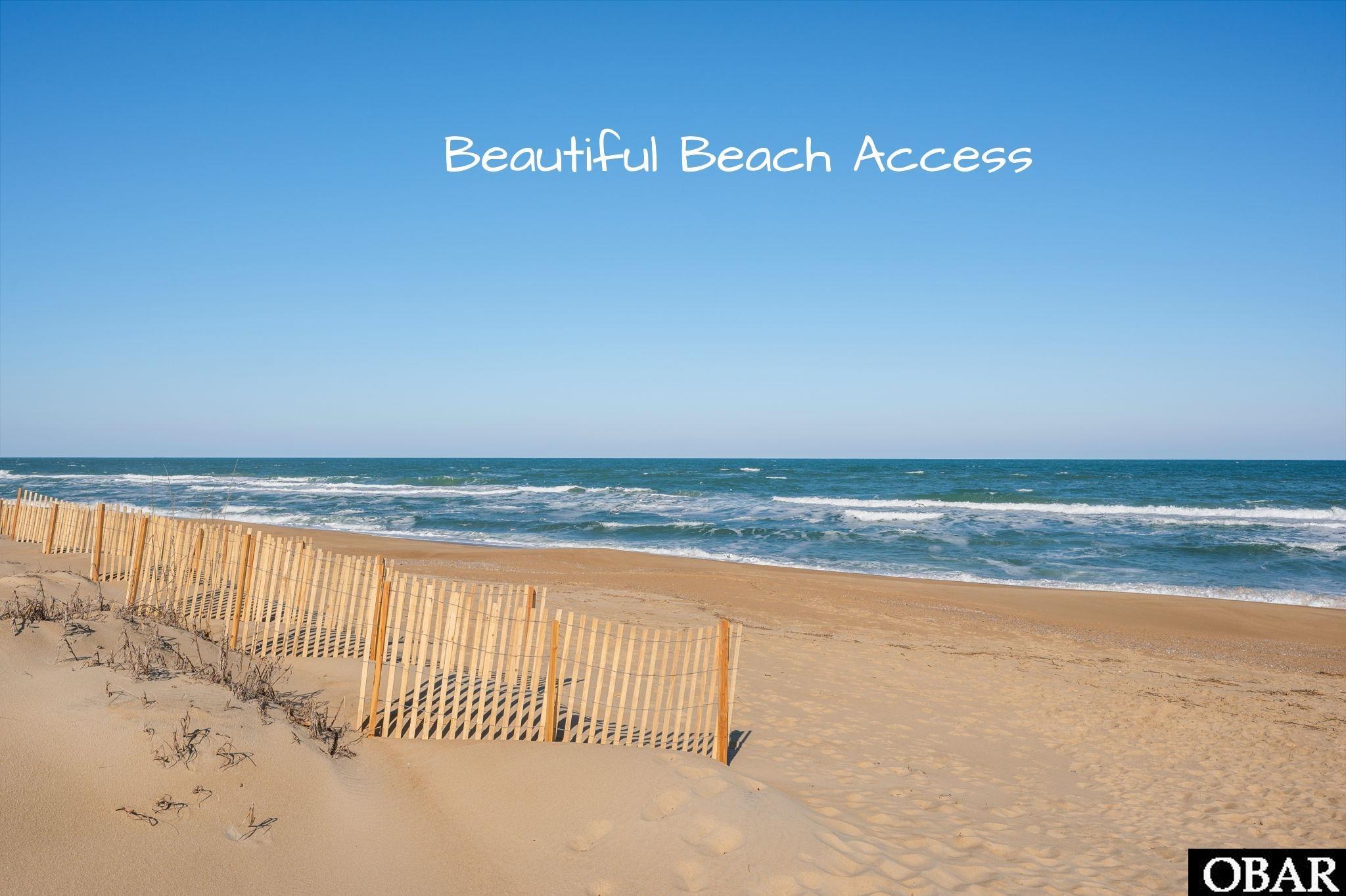 4705 Summer, Unit 2 Kitty Hawk, NC 27949 - Photo 12 of 17 Beach Access