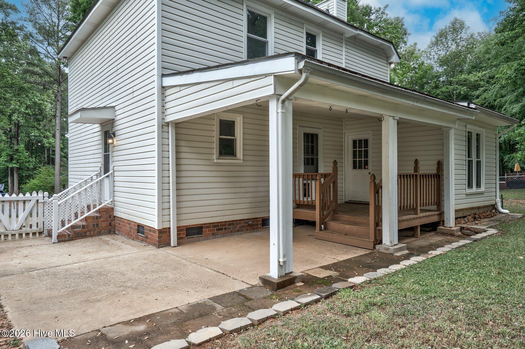 1732 Acorn Ridge Road Rocky Mount, NC 27804 - Photo 28 of 32 Covered Back Porch
