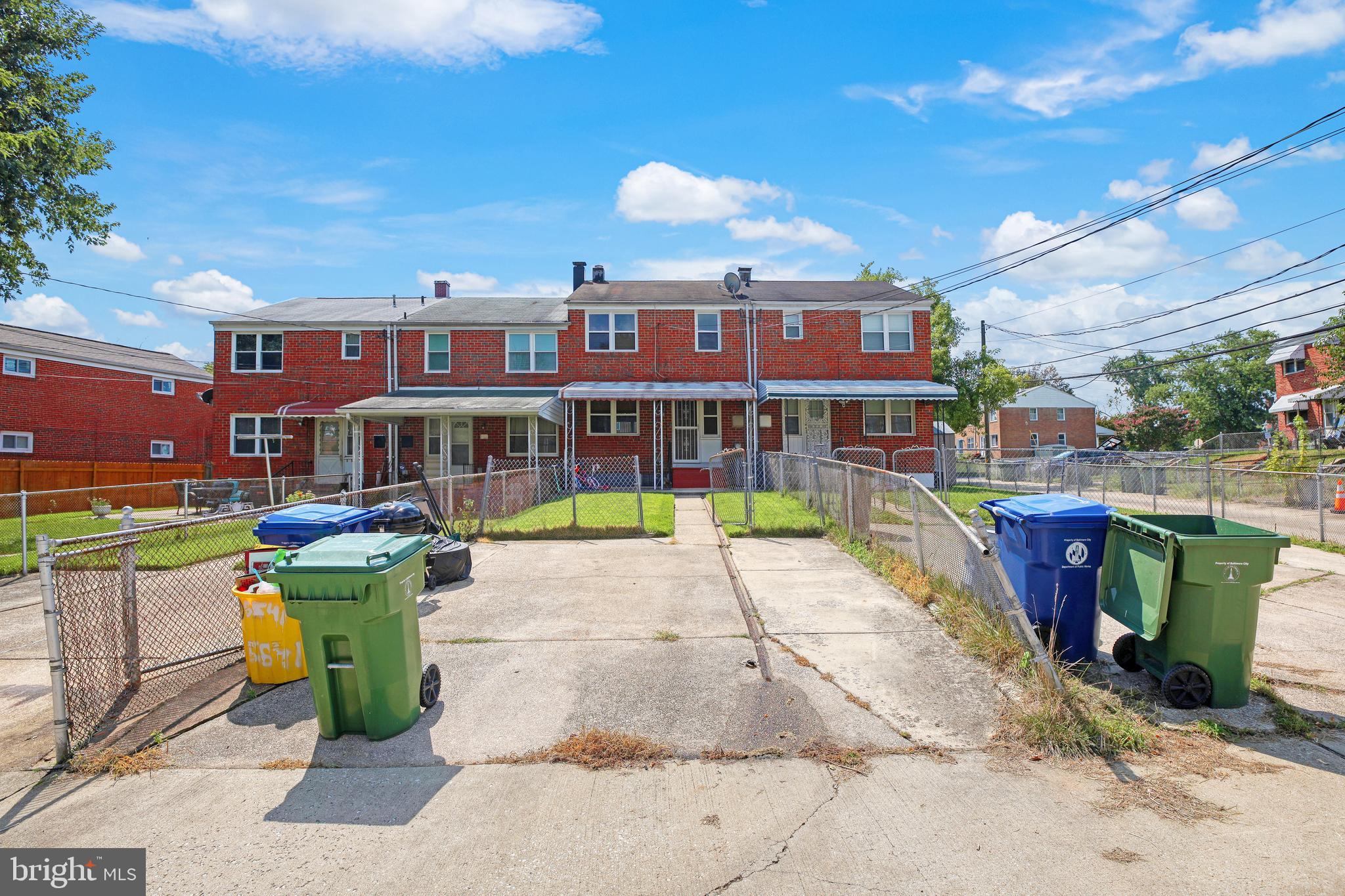 5541 Bucknell Road Baltimore, MD 21206 - Photo 23 of 23 2 car parking spot in rear of home.