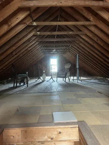 a view of a water heater room