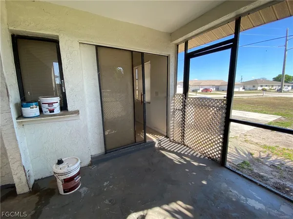 a view of a hallway with interior of the house