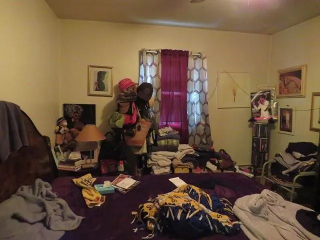 a room with furniture and flat screen tv