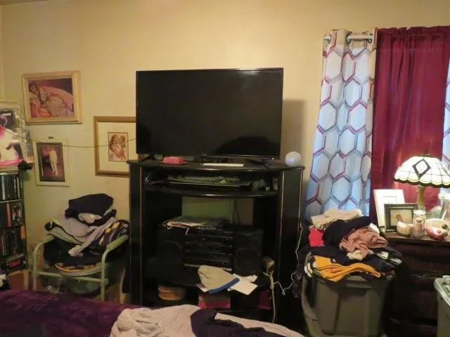 a room with storage and utility