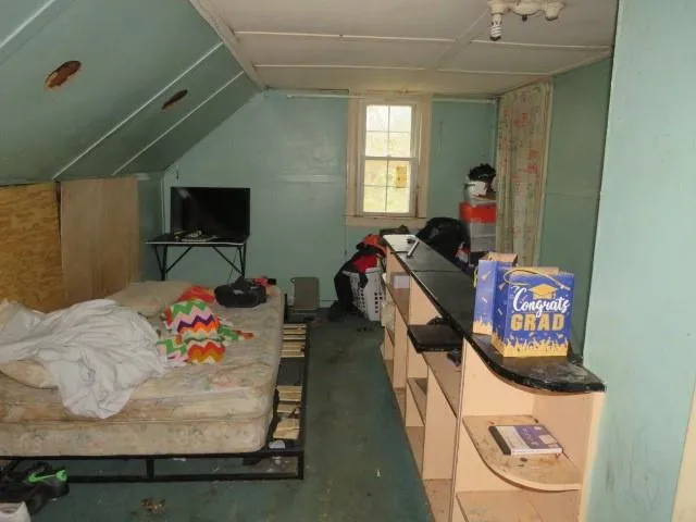 a room with storage and utility