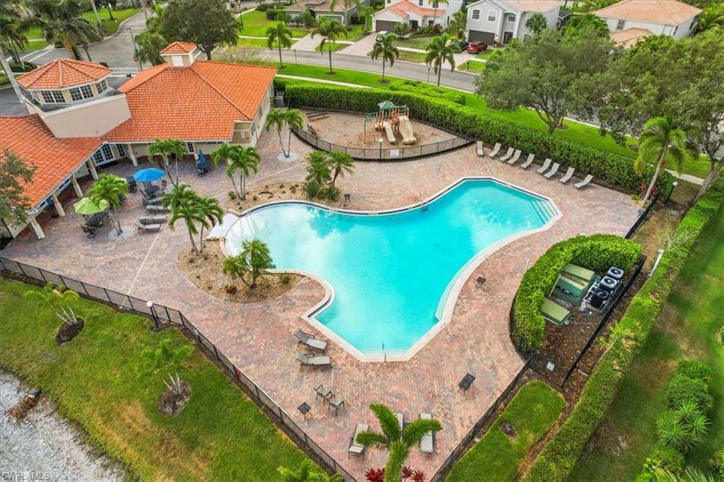 2806 Orange Grove Trail Naples, FL 34120 - Photo 23 of 24 an aerial view of a swimming pool