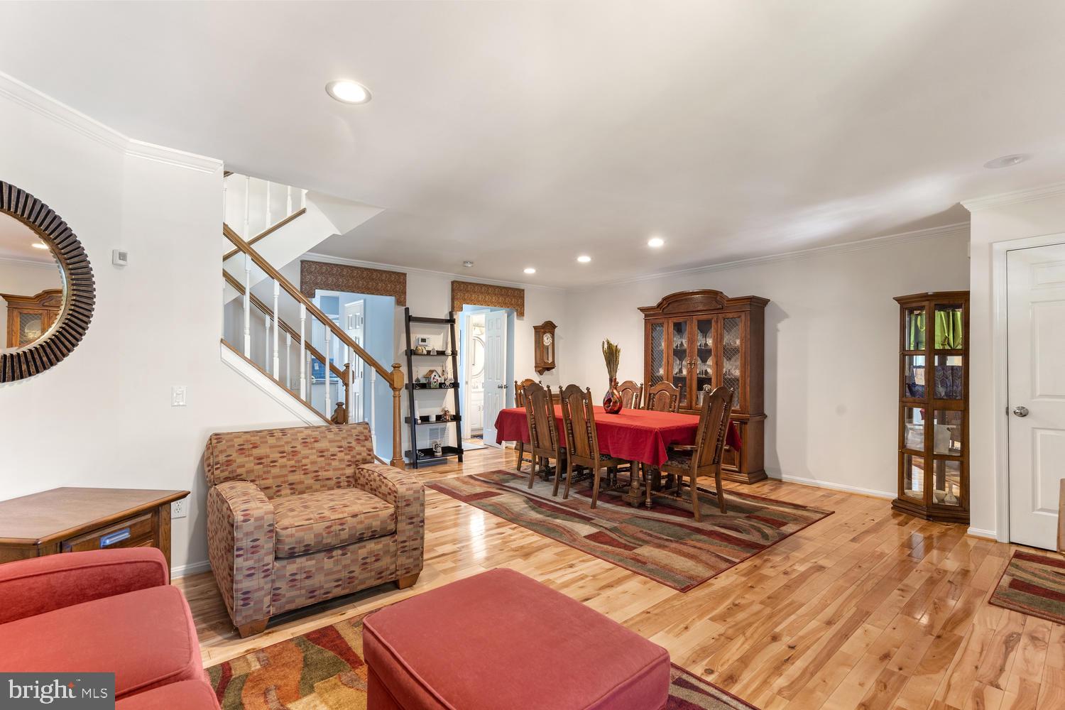 644 Concerto Lane Silver Spring, MD 20901 - Photo 5 of 17 Living Room Opens to Dining Room