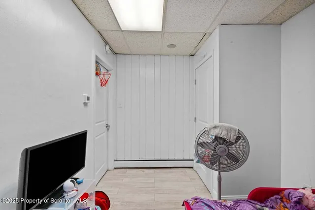 a view of storage and utility room