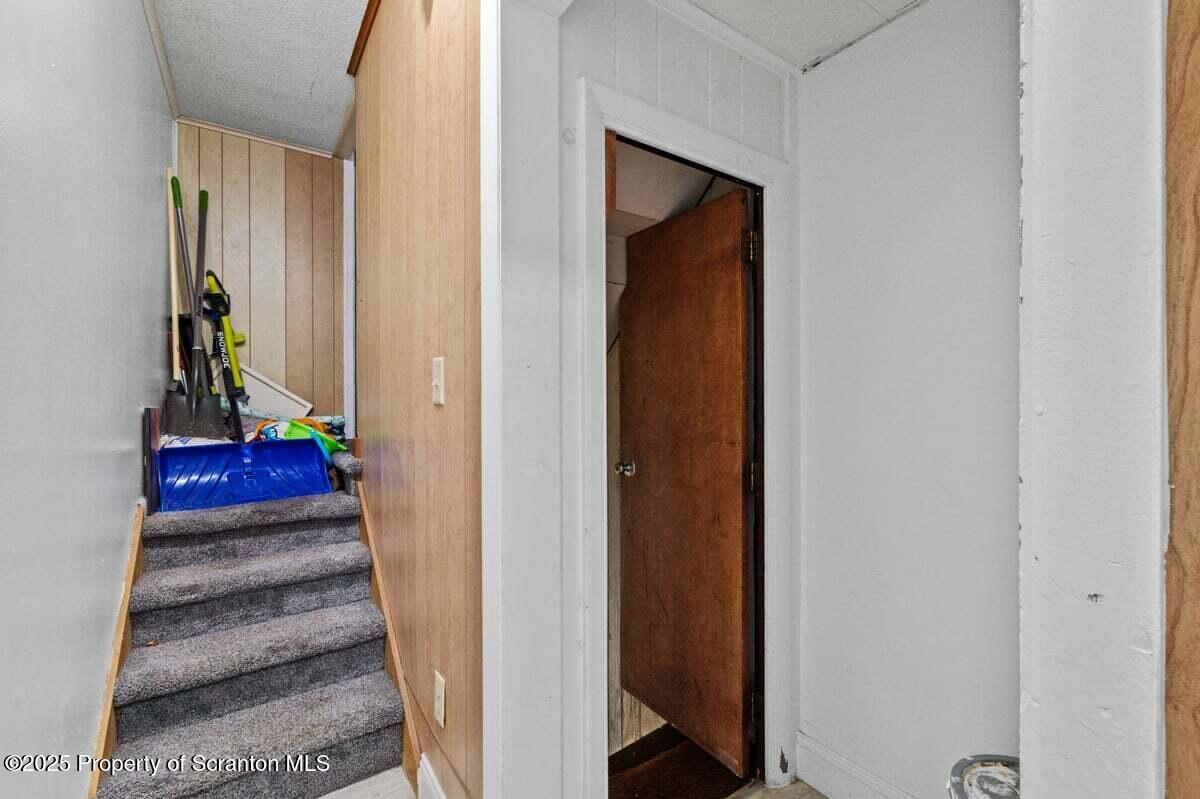 120 Ridgeway Street East Stroudsburg, PA 18301 - Photo 22 of 49 a view of a hallway with wooden floor and entryway