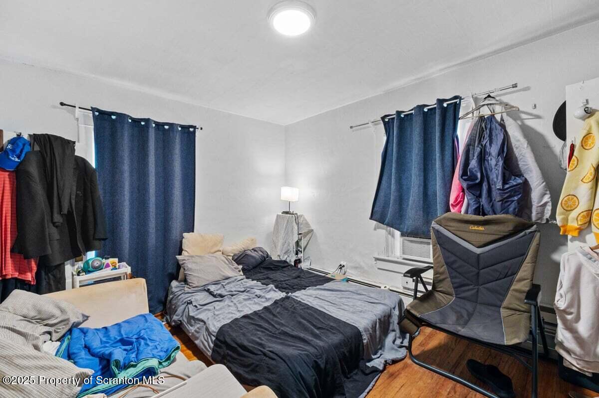 120 Ridgeway Street East Stroudsburg, PA 18301 - Photo 35 of 49 a bedroom with a bed and a closet