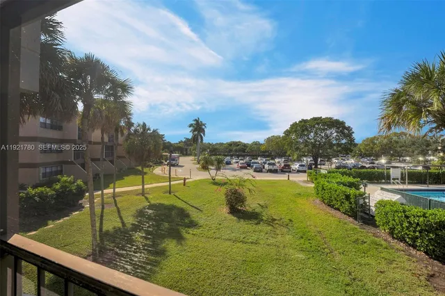a view of a lake with houses