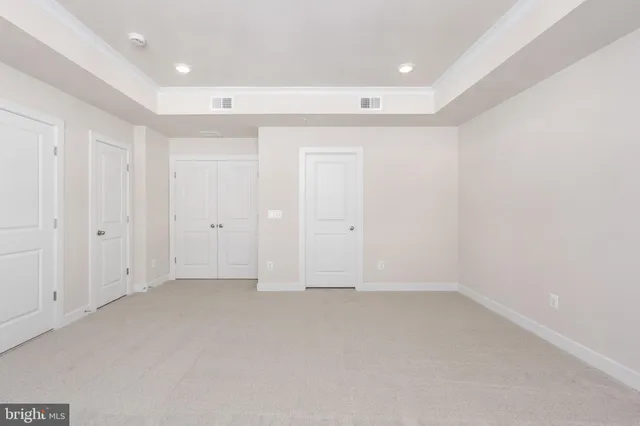 an empty room with a empty space