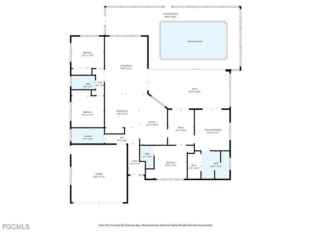 380 Conners Avenue Naples, FL 34108 - Photo 3 of 49 a picture of floor plan