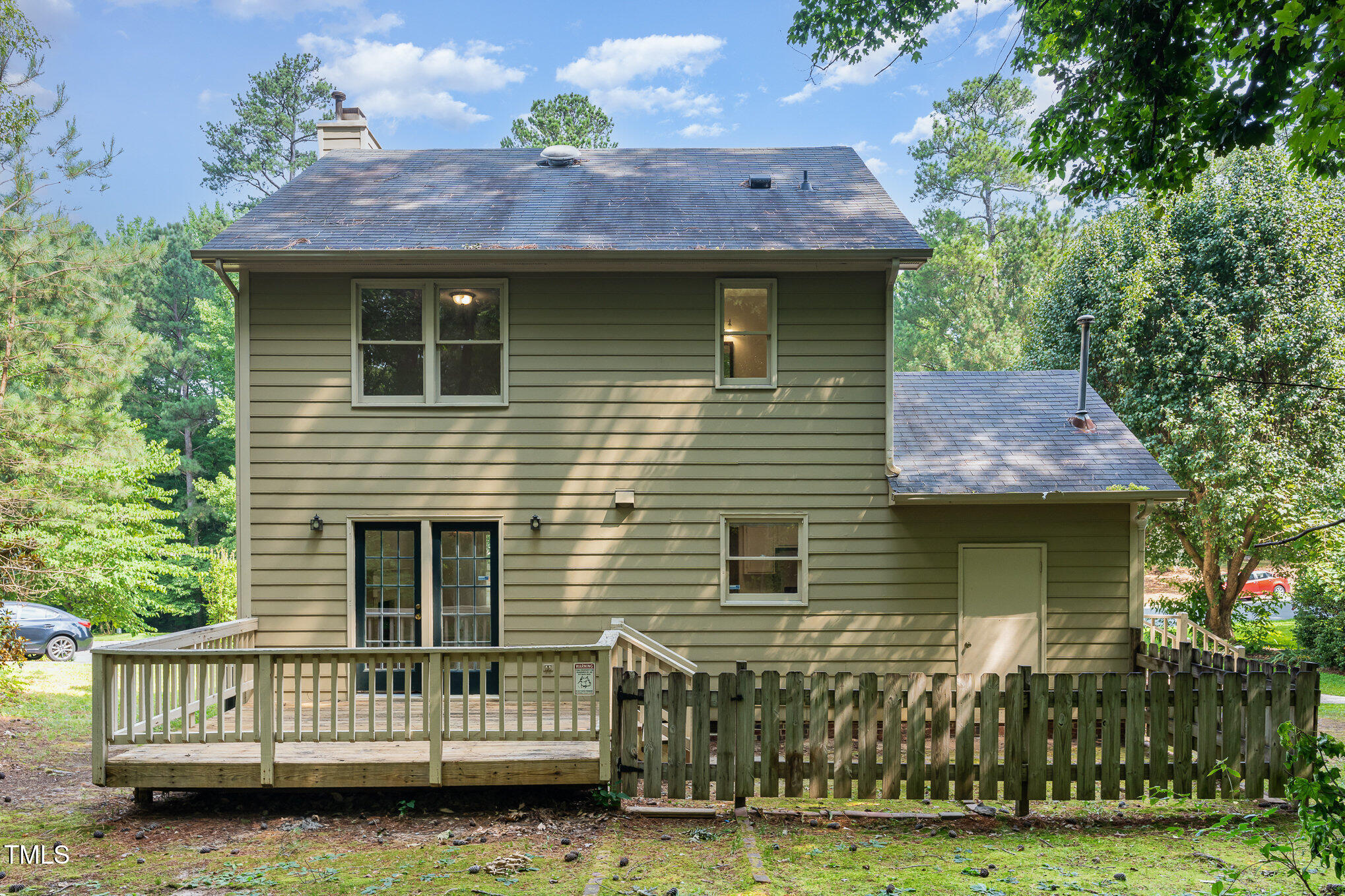 5429 Fortunes Ridge Drive Durham, NC 27713 - Photo 15 of 16 Exterior Rear