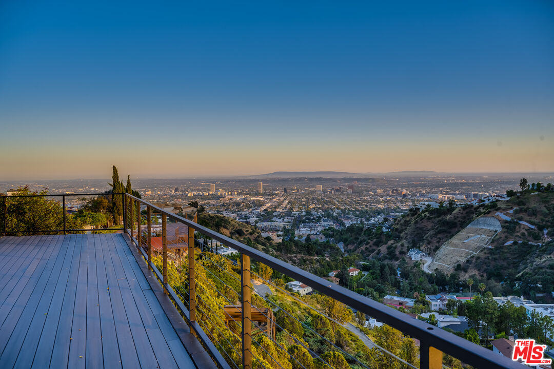 2169 Hercules Drive Los Angeles, CA 90046 - Photo 29 of 29 a view of a city from a balcony with city view