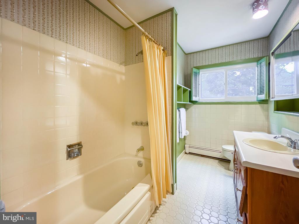 37 Full Turn Road Levittown, PA 19056 - Photo 18 of 38 a bathroom with a sink and a shower