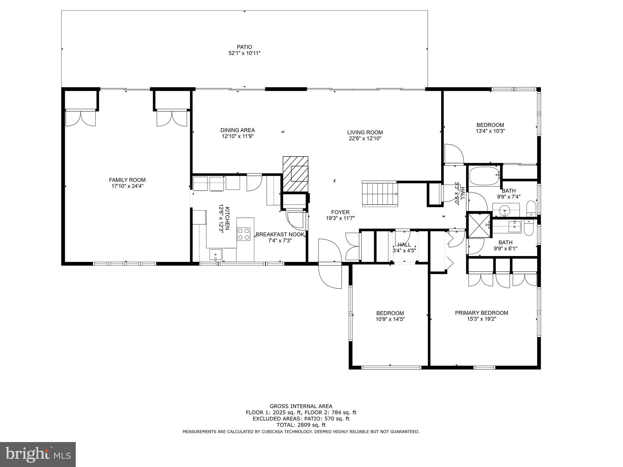 37 Full Turn Road Levittown, PA 19056 - Photo 38 of 38 a picture of a floor plan