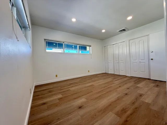 a view of empty room