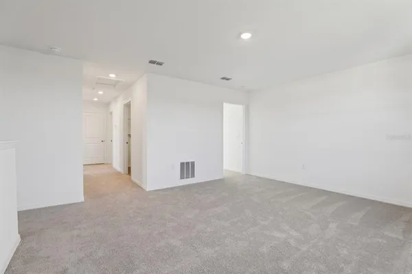 a view of empty room