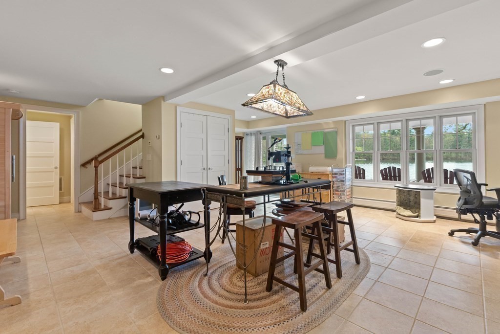 4 Birchmeadow Road Amesbury, MA 01913 - Photo 33 of 42 a view of a dining room with furniture window and outside view