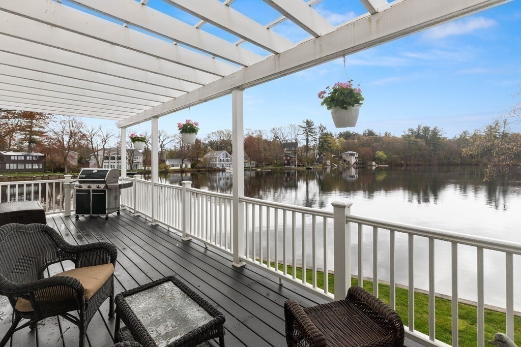 4 Birchmeadow Road Amesbury, MA 01913 - Photo 36 of 42 a view of a balcony with chairs