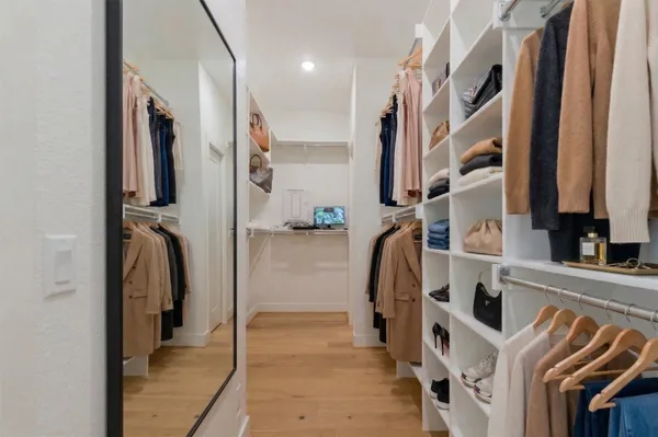 a view of a large window with wooden floor