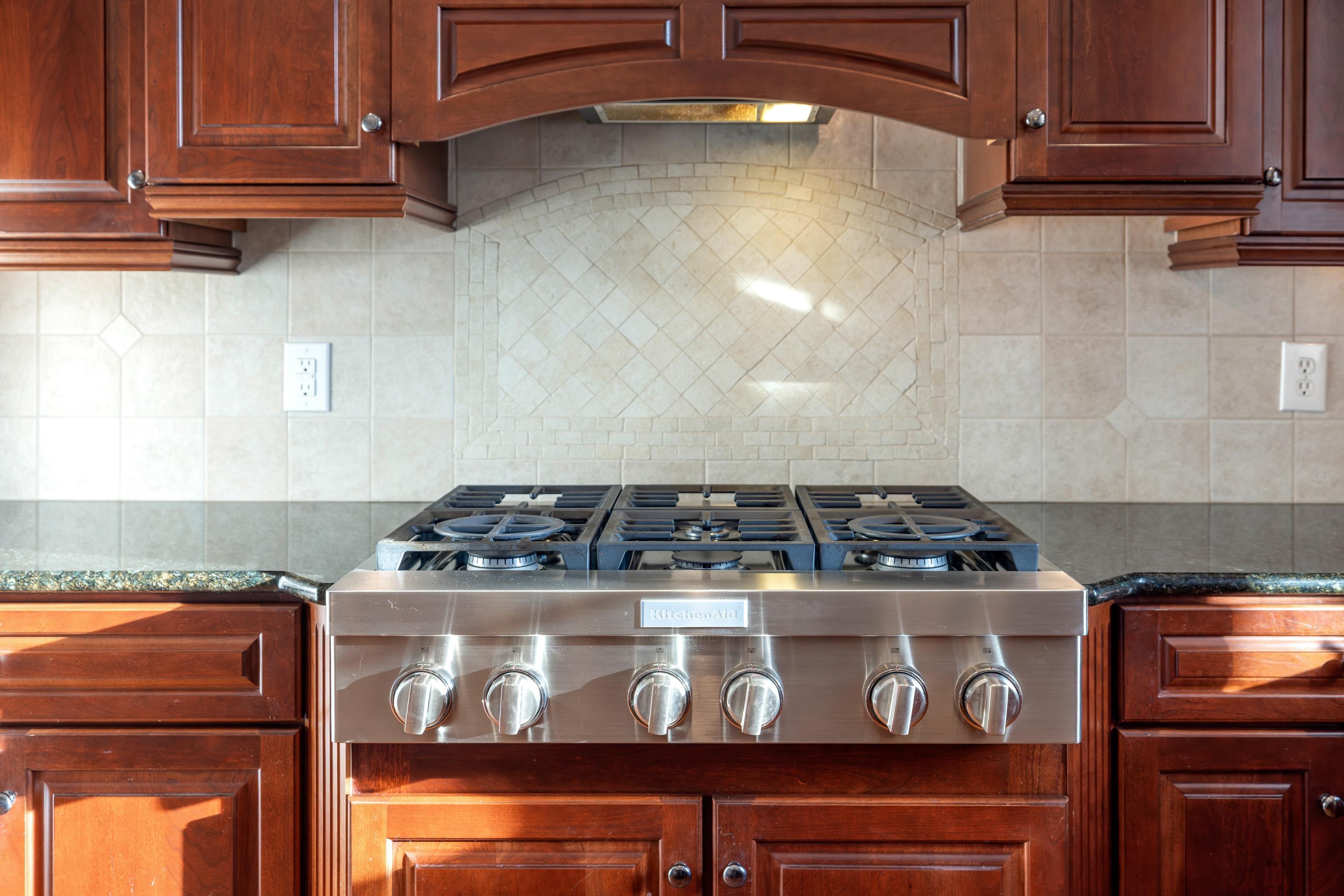 3485 Barterbrook Road Staunton, VA 24401 - Photo 18 of 71 a stove top oven sitting inside of a kitchen